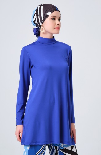 Saxon blue Swimsuit Hijab 23672-02