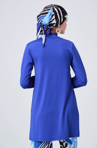 Maillot de Bain Hijab 23672-02 Bleu roi 23672-02