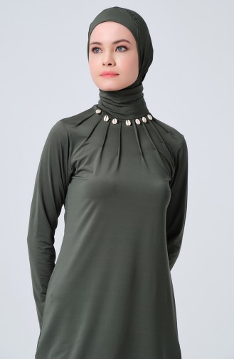 Hijab Swimsuit 23676-01 Khaki 23676-01