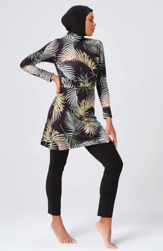Hijab-Badeanzug 23680-02 Grün 23680-02