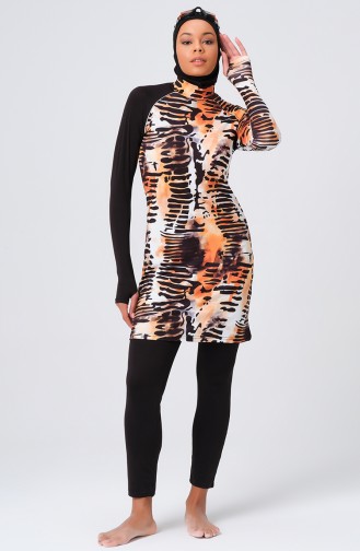 Maillot de Bain Hijab 23685-02 Orange 23685-02