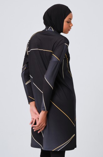 Hijab Swimsuit 23695-02 Black 23695-02