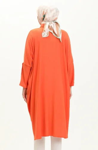Tunika mit Taschen 4001-03 Orange 4001-03