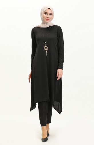 Necklace Tunic 2323-01 Black 2323-01