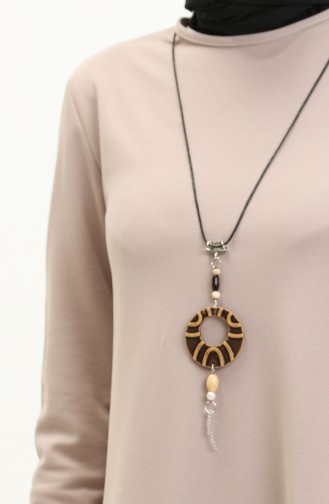 Tunique Avec Collier 2323-02 Vison 2323-02