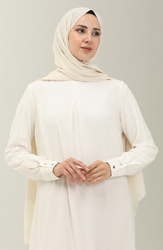 Klassische Tunika 15068-01 Weiß 15068-01