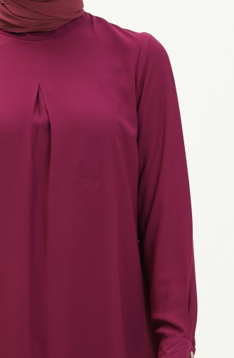 Klassische Tunika 15068-04 Zwetschge 15068-04