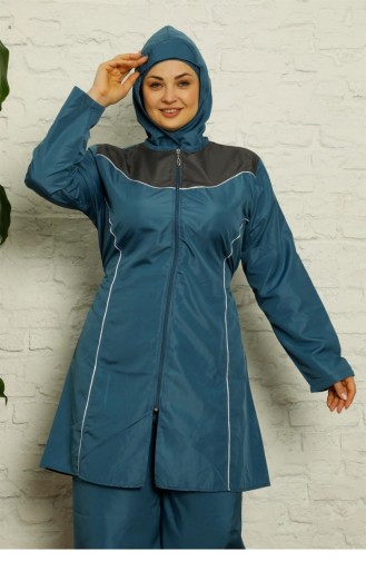 Indigo Swimsuit Hijab 2698