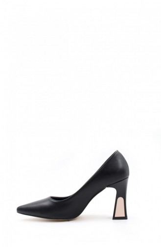 Women`s Thin Heel Shoes 792Za3910 Black 792ZA3910.Siyah