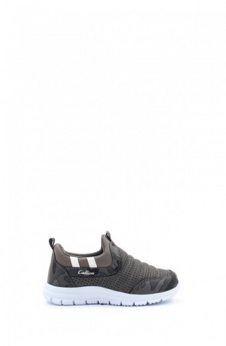 Unisex Çocuk Sneaker Ayakkabı 868Xcaf1006 Fume Kamuflajlı