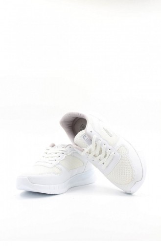 Damen-Sneaker-Schuhe 925Za012 Weiß 925ZA012.Beyaz