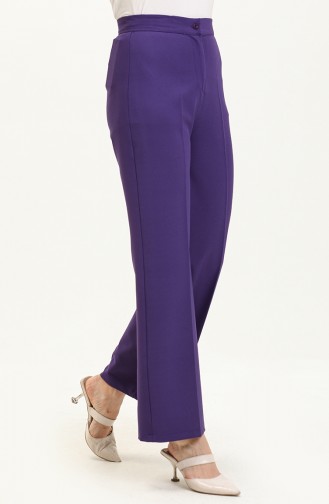 Wide Leg Pants 1144-06 Purple 1144-06