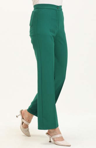 Pantalon Large 1144-09 Vert Emeraude 1144-09