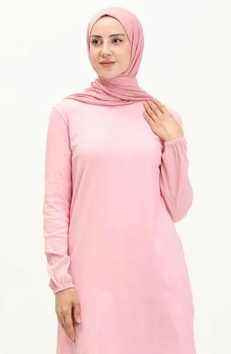 تونيك مطاط الأكمام 8627A-01 وردي 8627A-01