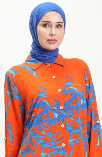 Viscose Tunic 2018-03 Orange 2018-03