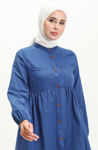 Navy Blue Tuniek 9847-01