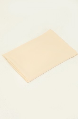 Oyya Ballonärmel Einfaches Abendkleid 238479-01 Creme 238479-01