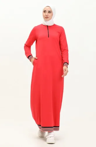 Robe Sweat Zippée 71003-01 Corail 71003-01