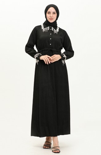 Robe Perlées 71108-01 Noir 71108-01