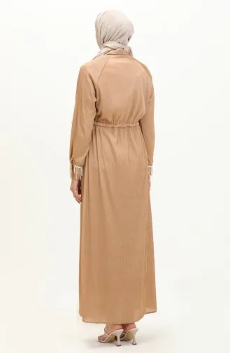 Robe Perlées 71108-02 Beige 71108-02