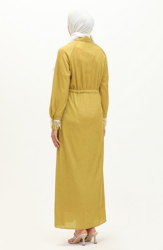 Perlenkleid 71108-03 Ölgrün 71108-03