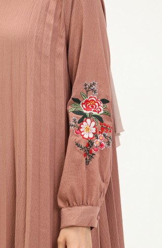 Patterned Belted Dress 1038-03 Onion Peel 1038-03