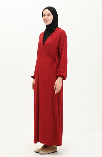 Prayer Dress 4481b-14 Claret Red 4481B-14