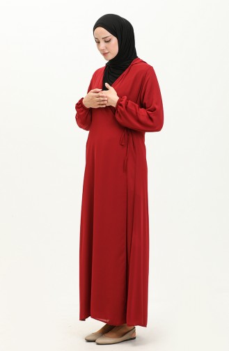 Prayer Dress 4481b-14 Claret Red 4481B-14