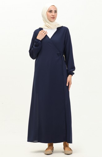 Robe de Prière 4481B-02 Bleu Marine 4481B-02