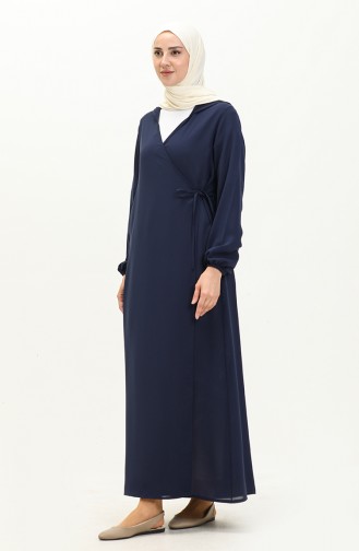 Robe de Prière 4481B-02 Bleu Marine 4481B-02
