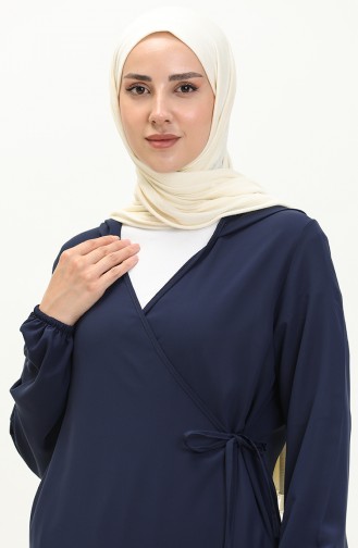 Robe de Prière 4481B-02 Bleu Marine 4481B-02