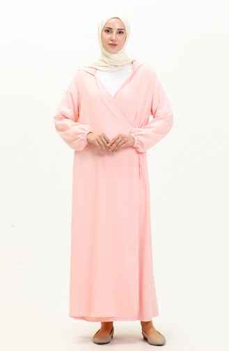 Pinkish Orange Praying Dress 4481B-11