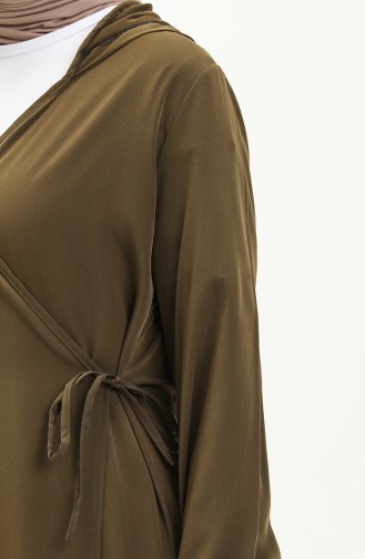 Olive-green Praying Dress 4481B-15
