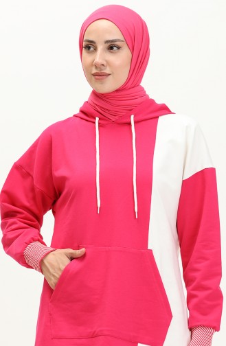 Ensemble de Survêtement à Capuche 70083-01 Fushia 70083-01