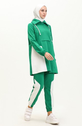 Tracksuit Set 70099-04 Green 70099-04