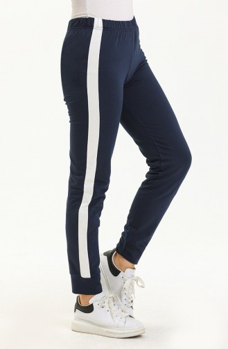 Two Yarn Sweatpants 21025-03 Navy Blue 21025-03