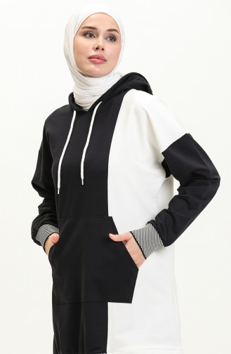 Hooded Tracksuit Set 70083-02 Navy Blue 70083-02