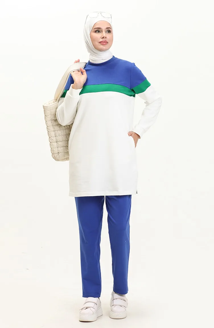 Ensemble de Survêtement 70087-04 Bleu Roi 70087-04