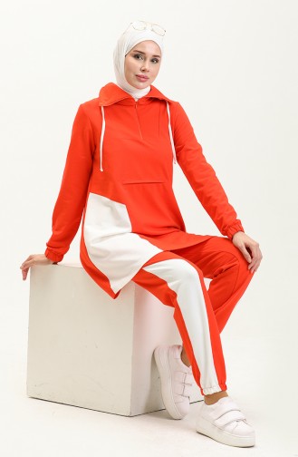 Tracksuit Set 70099-02 Orange 70099-02