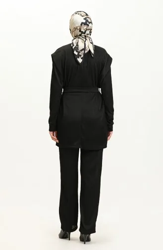 Ensemble Tunique Pantalon 71116-02 Noir 71116-02