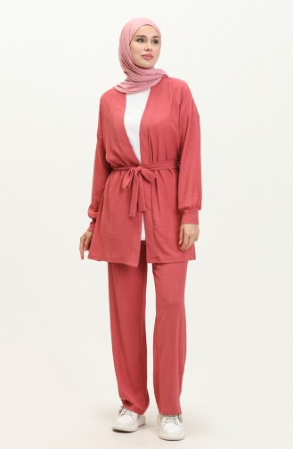 Crepe Three Piece Suit 71133-07 Dusty Rose 71133-07