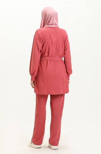 Crepe Three Piece Suit 71133-07 Dusty Rose 71133-07