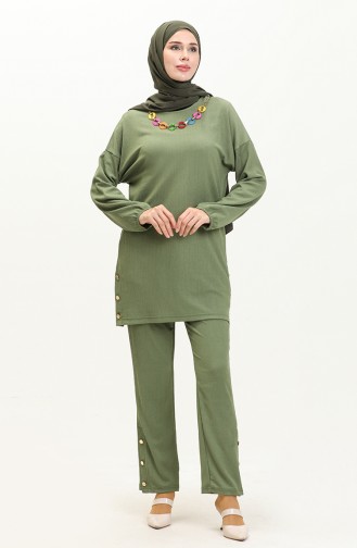 Ensemble Tunique Pantalon 71136-04 Khaki 71136-04