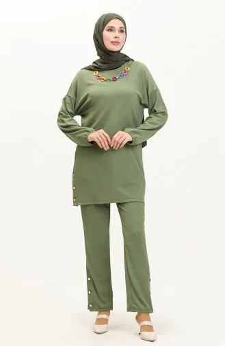 Ensemble Tunique Pantalon 71136-04 Khaki 71136-04