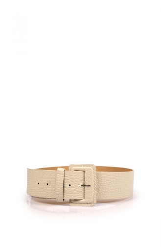 Stilgo Women s Belt DYM02B-01 Cream 02B-01