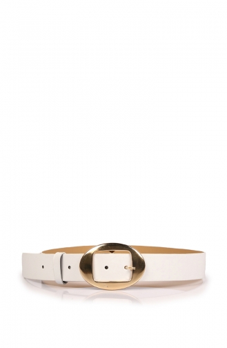 Stilgo Women s Belt DYM05-01 white 05-01