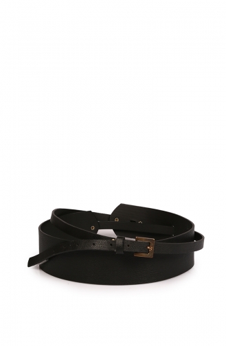 Stilgo Ceinture Pour Femme DYM47B-01 Noir 47B-01