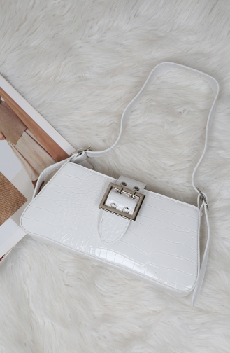 White Shoulder Bag 106Z-02