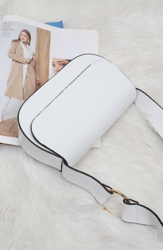 White Shoulder Bag 110Z-02