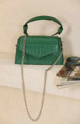 Green Shoulder Bag 91Z-04